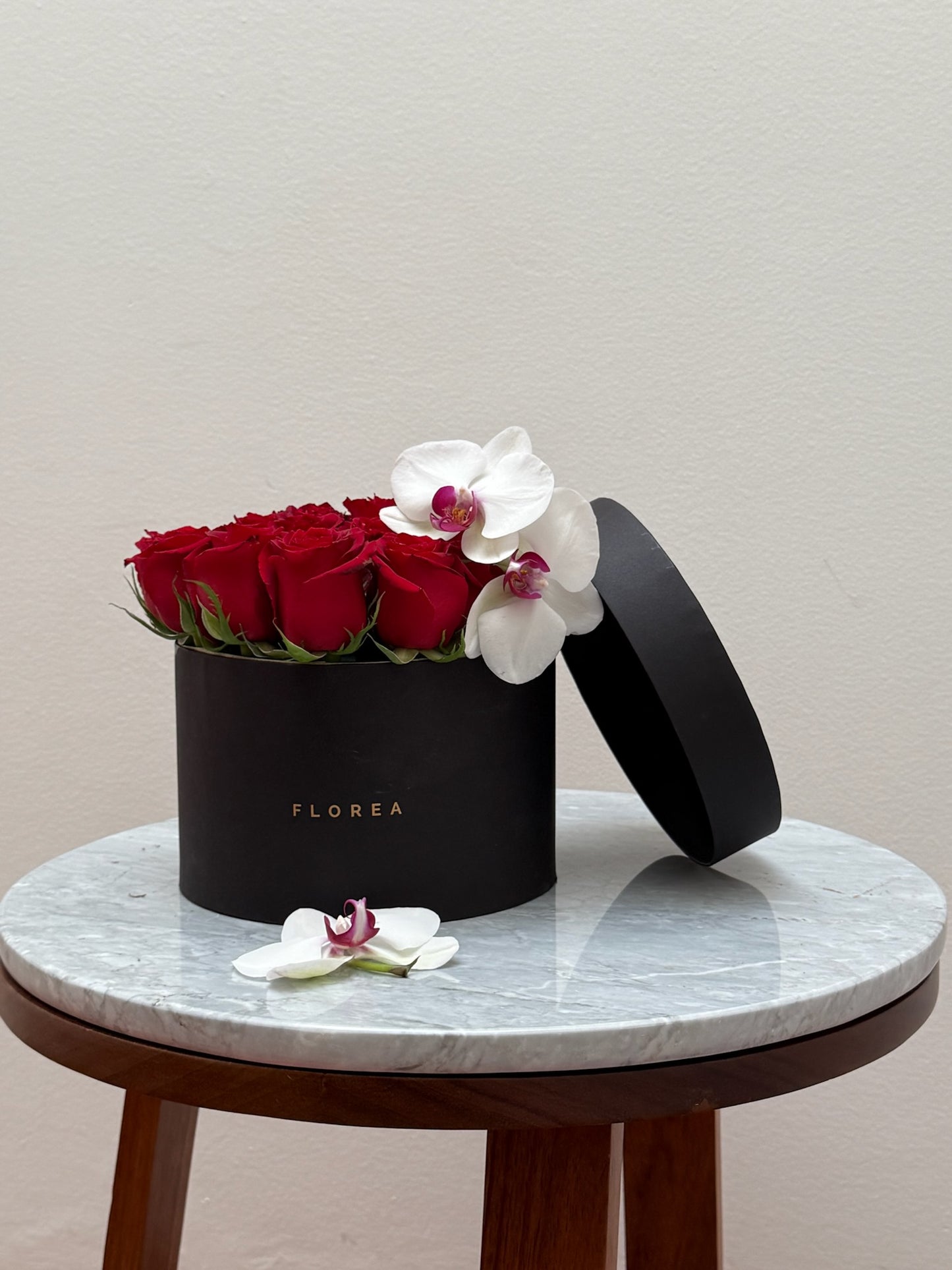Caja Plana Rosas