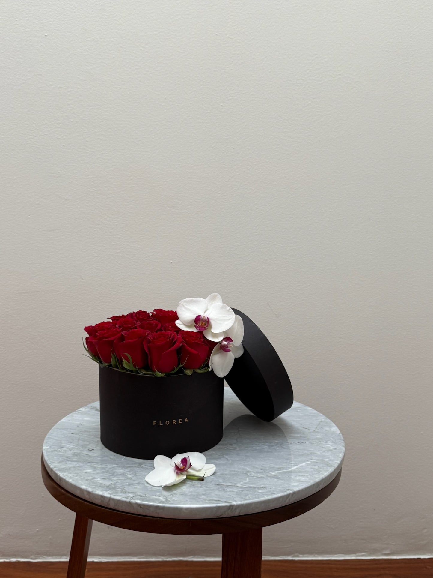 Caja Plana Rosas