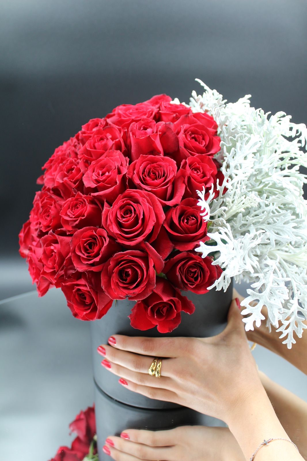 Rosas con Follaje